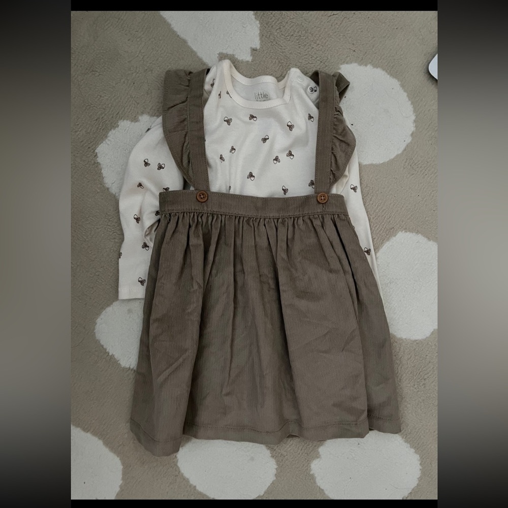 Little girls onesie and dress
